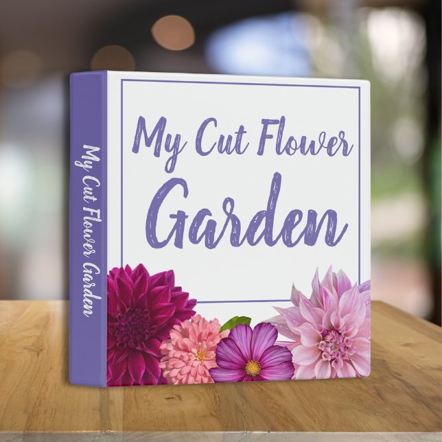 Pretty Floral My Cut Flower Garden Binder (Creator Uploaded)