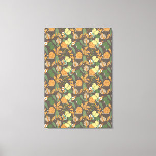 Pretty Floral Pattern Canvas Print