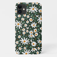 Pretty floral pattern daisies, wildflowers