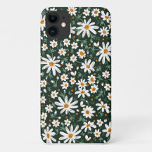 Pretty floral pattern daisies, wildflowers