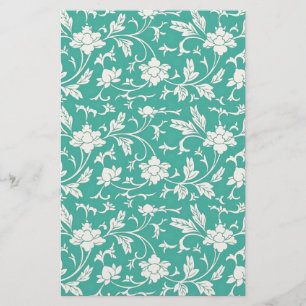 Pretty Floral Pattern Stationery