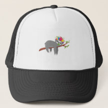 Pretty Floral Sloth