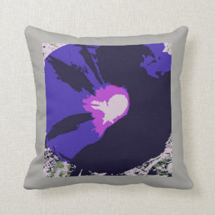 Pretty Floral Throw Pillow