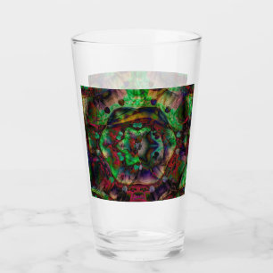 Pretty Flower Burst Abstract Glass