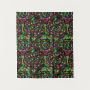 Pretty Flower Burst Abstract Tapestry