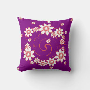 Pretty Flower Designer Pillows