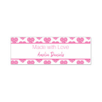 Pretty Flower Love Heart - Made with Love
