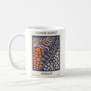 Pretty Flower Market Design Coffee Mug