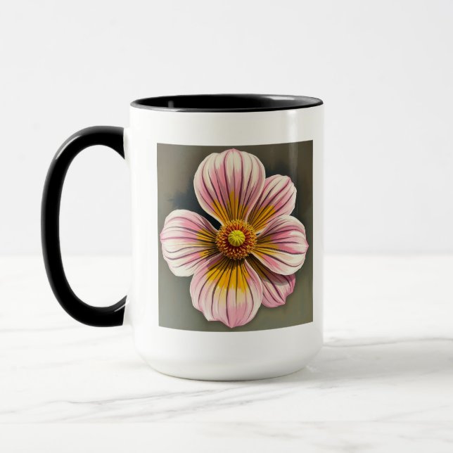 Pretty Flower Mug (Left)