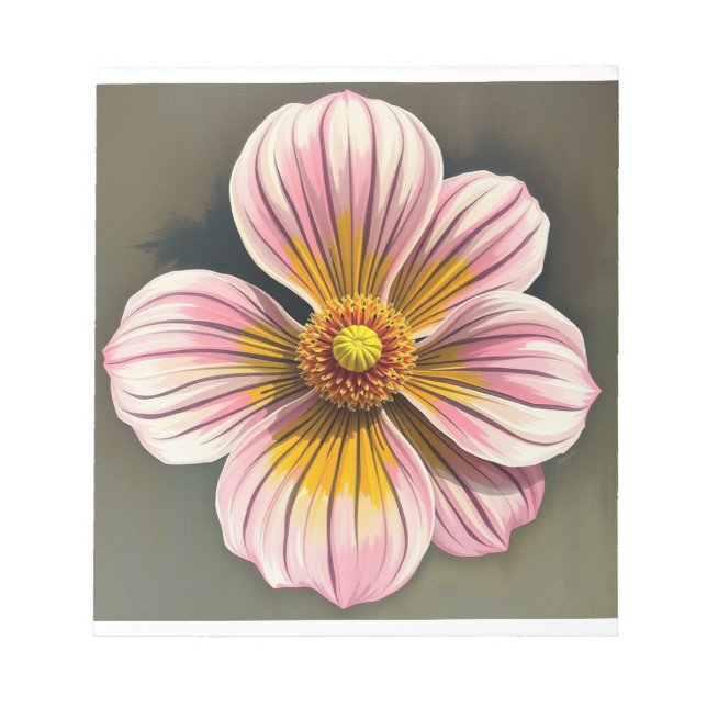 Pretty Flower Notepad (Front)