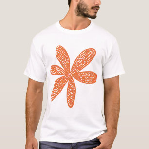 Pretty Flower - Red Brown T-Shirt
