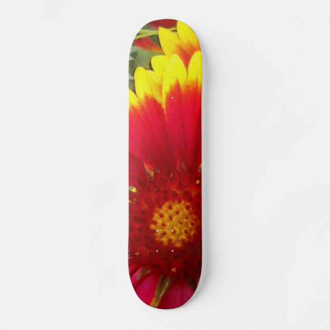 Pretty Flower Skateboard (Front)