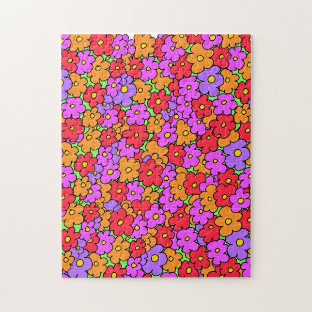 Pretty Flowers Jigsaw Puzzle (Vertical)