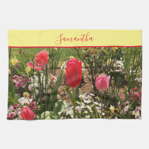 Pretty Flowers Kitchen Towel