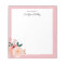 Pretty Flowers, Pink From the Desk of Personalized
