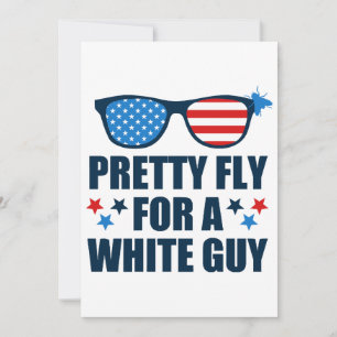Pretty Fly For A White Guy Invitation