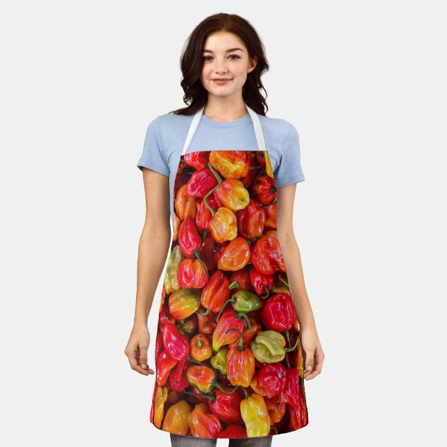 Pretty Food Apron (Worn)