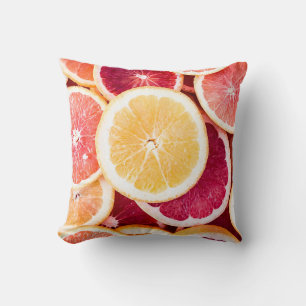 Pretty Food Throw Pillow
