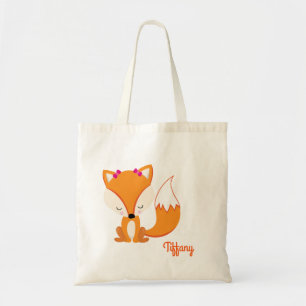 Pretty Fox Customize Tote Bag