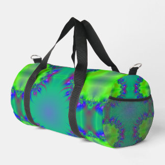 Pretty Fractal Design Duffle Bag