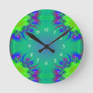 Pretty Fractal Design Round Clock