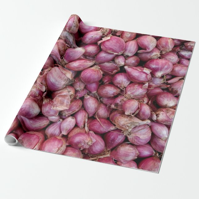 Pretty Fruits Wrapping Paper (Unrolled)