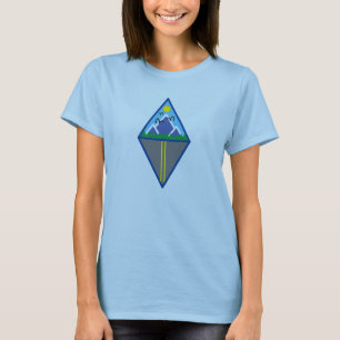 Pretty Geometric Mountain Women's T-Shirt