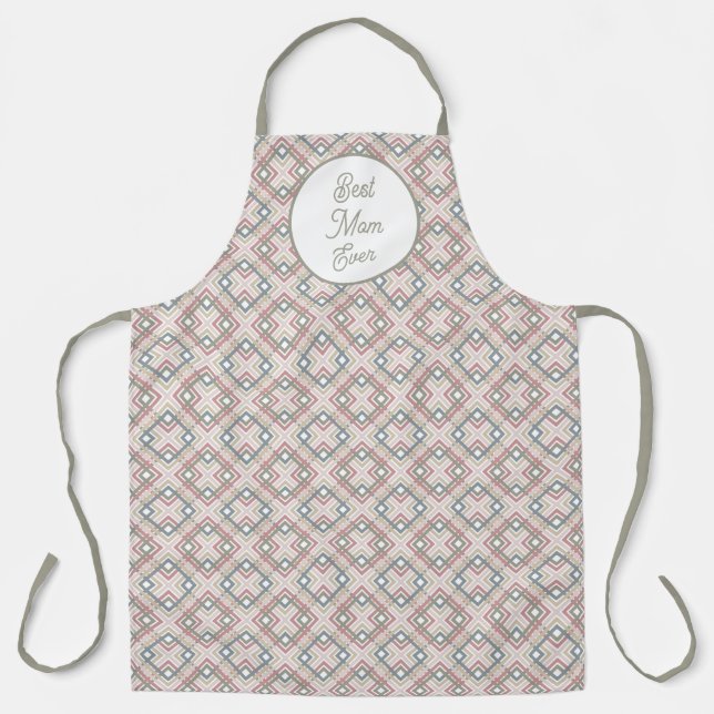 Pretty Geometric Pattern  Apron (Front)
