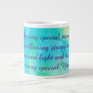 Pretty Get Well Poem Large Coffee Mug