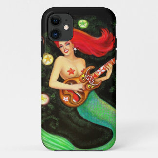 Pretty Girl Mermaid Tiki Music iPhone 5 Case