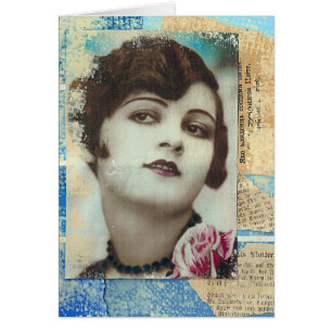 Pretty Girl Paint Chip Collage