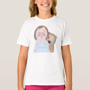 Pretty girl with cute bear shirt