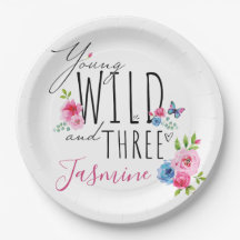 Pretty Girl's 3rd Birthday Name