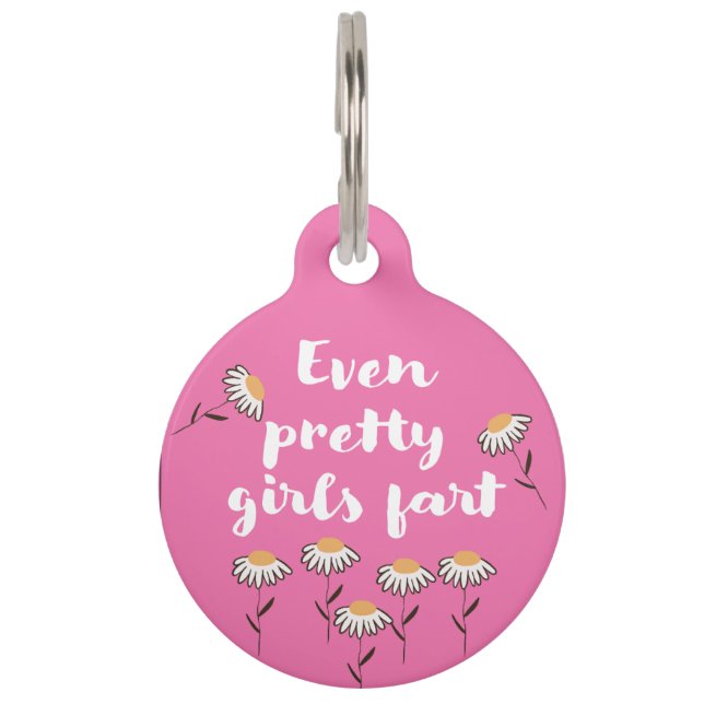 Pretty Girls Pet Tag (Front)