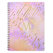 Pretty Girly Glitter Pink Gold Animal Print Glam