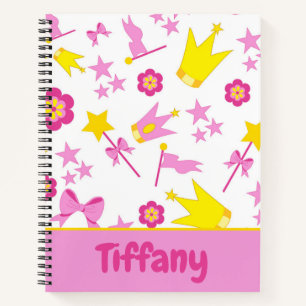 Pretty Girly Theme Notebook