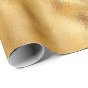 Pretty Glam Gold Wrapping Paper