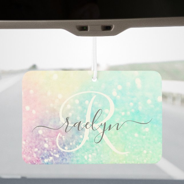 Pretty Glitter Holographic Iridescent Girly Air Freshener (Creator Uploaded)