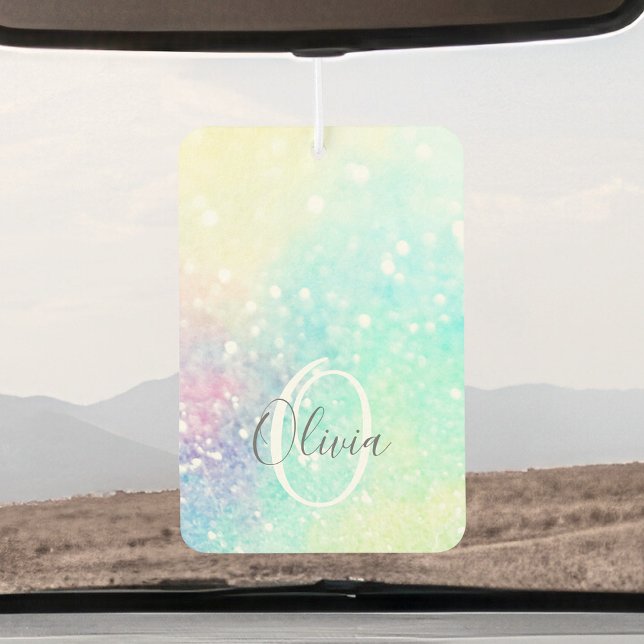 Pretty Glitter Holographic Iridescent Girly Air Freshener (Creator Uploaded)