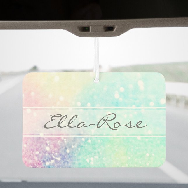 Pretty Glitter Holographic Iridescent Girly Air Freshener (Creator Uploaded)