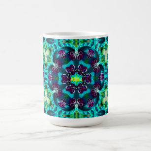 Pretty Glittery Pattern ~ Personalized ALANA~ Coff Coffee Mug