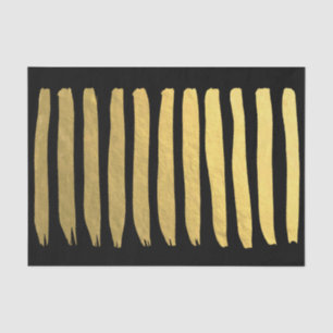 Pretty Gold, Black 10lb Tissue Wrapping Paper
