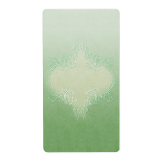 Pretty Green Apothecary Label