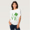 Pretty Green Shamrock Love St Patricks Day