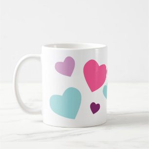 Pretty Heart Design for Anyone who Loves Hearts Coffee Mug