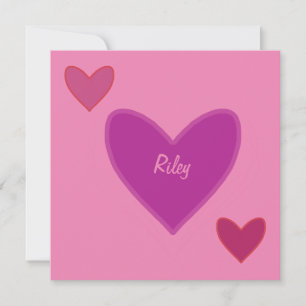 Pretty Hearts Valentine’s Day Card