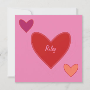 Pretty Hearts Valentine’s Day Card