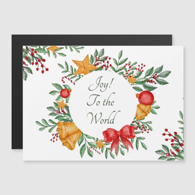 Pretty holiday frame custom (Front/Back)