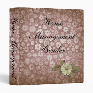 Pretty Home Management Binder