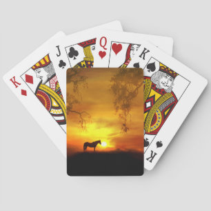 Pretty Horse Playing Cards